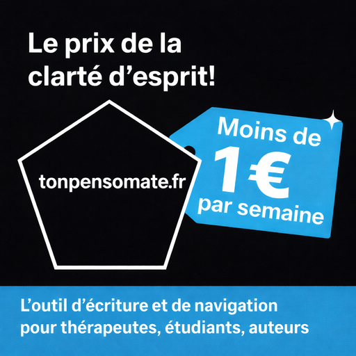 Publicité TonPensomate - Moins de 1 euro par semaine